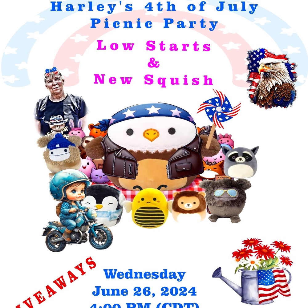 HARLEY’S 4th of July Picnic Please like and share
